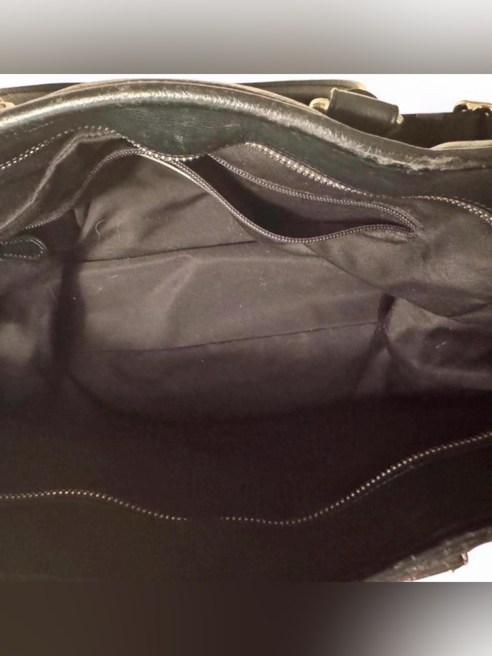 Vintage Coach Leather Laptop/Messenger Bag with Removable Strap - Picture 7 of 17